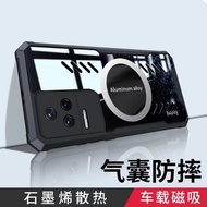 For Redmi K40S 5G Case Poco F4 5G Aluminum Alloy Heat Dissipation Shell Redmi K40 S K40 Gaming F3 GT