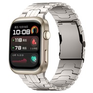 สายนาฬิกาไททาเนียมบริสุทธิ์สำหรับ Huawei Watch D2 สายนาฬิกาเหล็กสำหรับฮาร์วี สายตาข่ายระบายอากาศได้ด