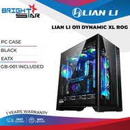 LIAN LI O11 DYNAMIC XL ROG EATX DESKSTOP LIANLI CASING (BLACK / WHITE) GB-001 INCLUDED