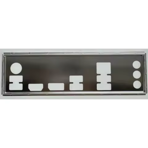 IO I/O Shield Blende for ASUS PRIME B560-PLUS AC HES Motherboard Bezel Baffle Bracket Back Plate