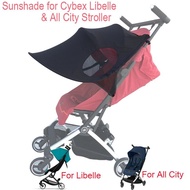 Tailor-Made Baby Stroller Accessories Sunshade Sun Visor Canopy UV Cover For Cybex Libelle GB Goodbaby Pockit + All City