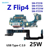 1pcs For Samsung Galaxy Z Flip4 F721B F721 F721U Z Flip 4 USB Charger Board Dock Connector Charging 