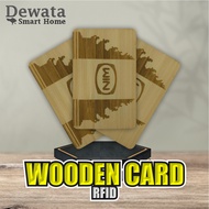 RFID WOODEN CARD KEY CARD - RFID Bamboo CARD
