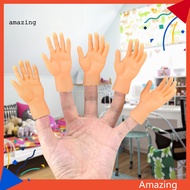 [AM] 2Pcs Finger Sleeve Novel Soft Lightweight Realistic Finger Puppets for Kids