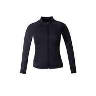 SS2021 BLACK UV JACKET เสื้อแขนยาวซิบหน้า มีฟองน้ำในตัวผ้าหนา กัน UV UPF 50+ ซับในทั้งตัว