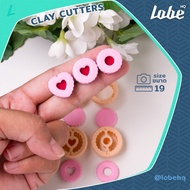 Jam Biscuit Shape Polymer Clay Cutter/ Mold Tools