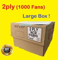 COMPUTER FORM PAPER 1Ply  2Ply  3Ply 4Ply Computer Paper NCR 9.5"X 11" -1ply2up  2ply2up  3ply2up (L