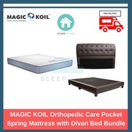 Magic Koil Orthopedic Care with Divan Bed Bundle
