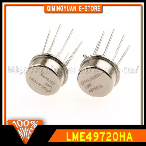 1~20PCS/LOT New and Original LME49720 Fever Gold Seal Double Op Amp Straight into TO-99 Brand Genuin