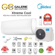 Midea MSAG-10CRN8 MSAG-13CRN8 MSAG-19CRN8 MSAG-25CRN8 Air Conditioner XTreme Cool Series 1HP-2.5HP R32 Wall Non-Inverter