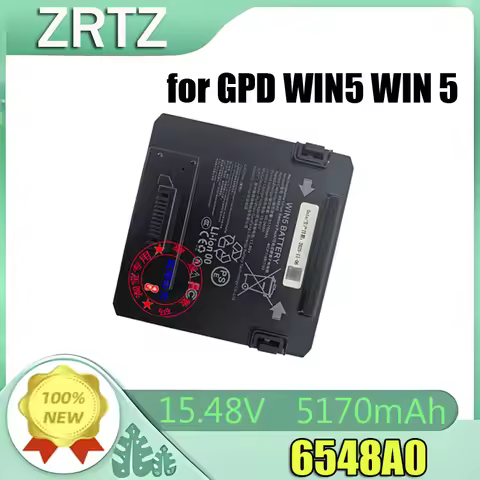 Durable 15.48V 80.04Wh 5170mAh Battery for GPD WIN5 WIN 5 6548A0