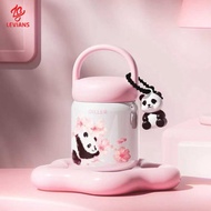 NEW Panda Sakura Stainless Steel 316 Soup Tumbler 200ml Capacity