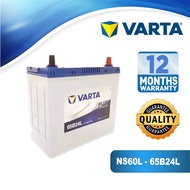 Varta/Delkor NS60L 65B24L/55B24L Hrv, Crv, Yaris, Wish 2011 Below, Nissan Almera, Latio, Livina, X-G