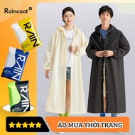 Thin multi-purpose raincoat for men and women, good water resistance. bag wear design, suitable for 