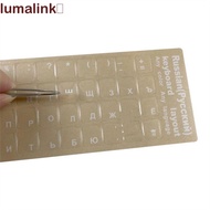 LUMALINK​ Keyboard Stickers Notebook Laptop Accessories Russian Film English Hebrew Korean Language 