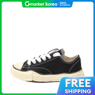 รองเท้าผ้าใบ Mihara Yasuhiro Peterson VL OG Sole Canvas Low Top รุ่น A09FW733 สีดำ