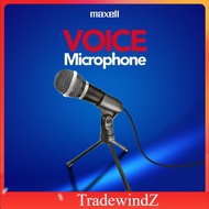 🔥[Original Maxell] Maxell Desktop Microphone - Desktop Mic Podcast Mic Conference Call Record Audio 