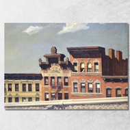 From Williamsburg Bridge Edward Hopper eho53 Canvas Print