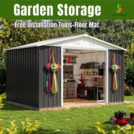 Store Room Outdoor garden Storage metal shed large backyard Storage Setor Laman Besar outdoor Garden