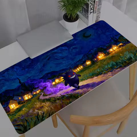 Mouse Pad New Anime Pokemon Pikachu Carpe Large PC Gamer Computer Mausepad Varmilo Keyboard Gaming A