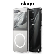 elago Magnetic Clear Case Compatible with Samsung Galaxy Z Flip 7 FE & Z Flip 6 Case