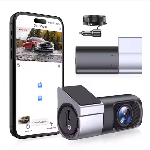 1080P Ultra HD Mini Dash Cam Camera Recorder 360° Rotatable Night Vision WiFi Car Camera DVR