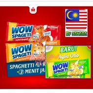 [PROMO CLEAR STOCK] Wow Spagheti HALAL Carbonara Bolognese Aglio Olio [Instant Spaghetti 3 Minute Ma