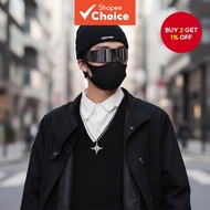 Cyberpunk Sci-Fi Futuristic Rectangular Sunglasses Trendy Funky High Street Style for Men and Women 