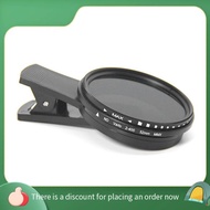 52mm Phone ND Filter ND2 to ND400 Clip-on Variable Neutral Density Filter for Phone Mobile Smart Pho