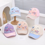 Children's Leisure Baseball Cap With 3D Cartoon Kuromi Pattern For Boy And Girls Hats Suitable For 2