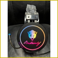 ✼ ◳ ◈ Badwolf Ninja Black Rgb Headset
