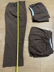 善德校服 棕色長褲$69三條