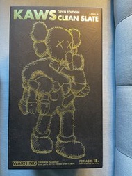 KAWS / Clean Slate collectible figure (black) / released 2018 / Never Display