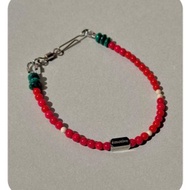紅珊瑚綠手鍊