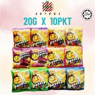 20g x 10pcs Snacks Win2 Potato Crisps (Vegetable/BBQ/Curry/Sweet Potato/Himalayan/Seafood)