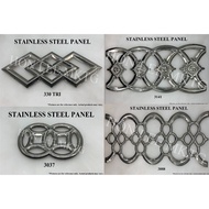 (*READY STOCK*) [4 TYPES - 3037, 330 TRI, 3141, 3888] STAINLESS STEEL PANEL