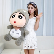 Gấu bông shin cậu bé bút chì cosplay totoro (35cm---70cm) gấu bông shin totoro vải nhung cao cấp hàn