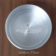 Round pan without joints D24cm H7cm