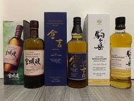 日本威士忌 宮城峽 倉吉8 Japanese Whisky