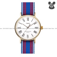 TIMEX ABT046 Women's Analog Watch Archive Fairfield Avenue 37mm Nylon Strap *Original
