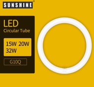 [✅💡NEA Energy Label &amp;AuthorizedSeller]High Quality SUNSHINE LED Circular Tube 15W / 20W / 32W G10Q Magnetic Mounting Tube