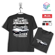 Anime INITIAL D T-shirt - TOYOTA TRUENO - AUTOMOTIVE Shirt AE86 - 15
