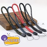 【DORMOOCO】 5 PCS NEW Mobile Phone Straps USB Key Short Lanyard Adjustable Walkie Talkie Hand Strap W