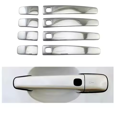 For Volvo S80 S40 V70 C70 V50 XC60 XC70 2007 2008 -2013 Stainless Steel Silve Car Accessories Door H