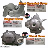 LC135 ES SPARK135 4SPEED HAND CLUTCH ENGINE COVER SILVER MAGNET LH RH CAP YAMAHA HLY LC135 V2 V3 V4 