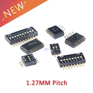 5pcs Toggle Switch SMD SMT Slide Type Switch 1P 2P 3P 4P 5P 6P 8P 1.27mm Position Way DIP Black Pitc
