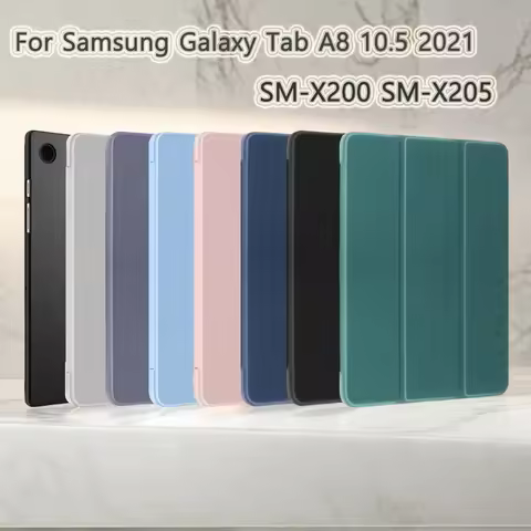 For Samsung Galaxy Tab A8 10.5 2021 SM-X200 SM-X205 SM-X207 X200 X205 X207 Soft Silicone Back Case M
