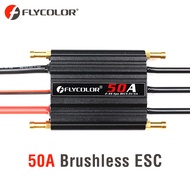 Flycolor Bộ Điều Khiển Tốc Độ 50A/70A/90A/120A/150A ESC Không Chổi Than Hỗ Trợ 2-6S BEC 5.5V/5A Cho