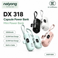 10000mah powerbank original Mini Portable Powerbank Lightweight Capsule Power Bank With Ip Type-C Ca