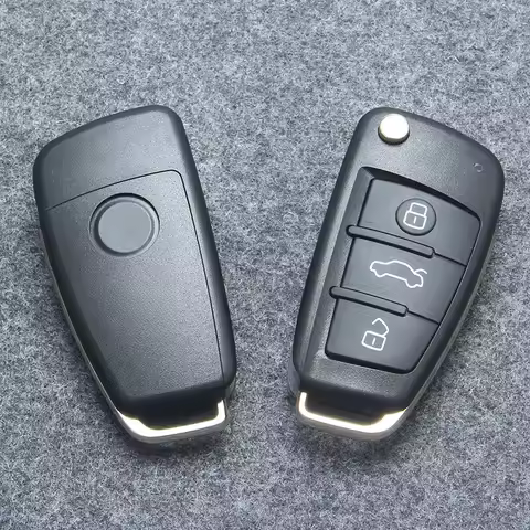 Car Key Conversion Case Remote Control 3 Buttons Remote Control For Audi A2 A3 A4 A6 A6L A8 S5 Q7 TT